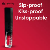 Ra Womanstory Comfy Silk Non Transfer 12H Liquid Matte Lipstick - 02 Red Rouge
